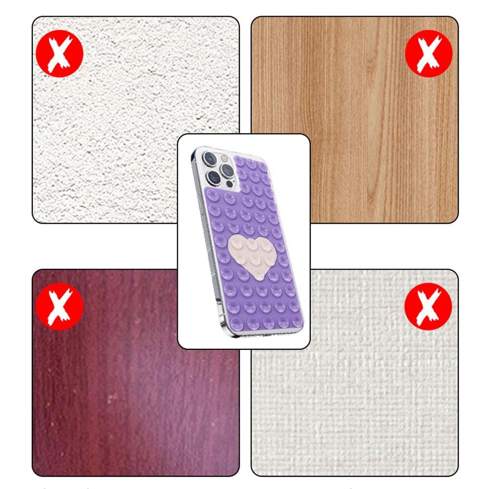 GEEHUA 2 stuks siliconen zuignap telefoonhouder, zelfklevende spiegel douche telefoonhouder anti-slip handsfree telefoonondersteuning voor video's selfies compatibel met de meeste telefoons (roze GEEHUA 2 stuks siliconen zuignap telefoonhouder, zelfklevende spiegel douche telefoonhouder anti-slip handsfree telefoonondersteuning voor video's selfies compatibel met de meeste telefoons (roze