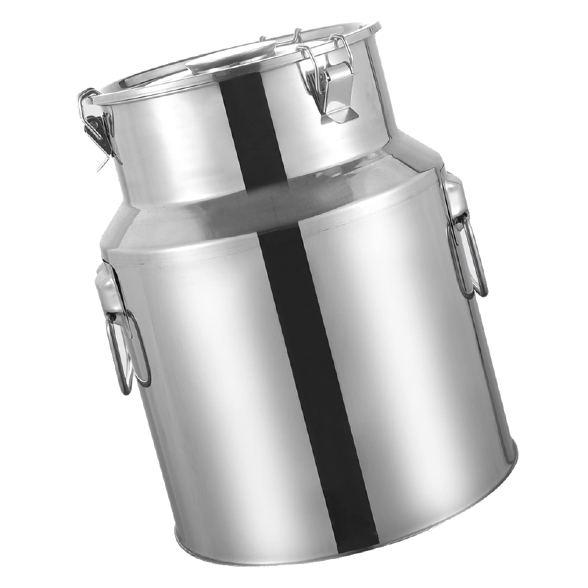 SaryEdge Airtight Milk Can Bucket, Heavy Duty Milk Storage Transport Can Pail Bucket Tote Jug - 14L-88L Airtight Tea Canister Dairy Pot Liquid Storage Bar,42L,42L