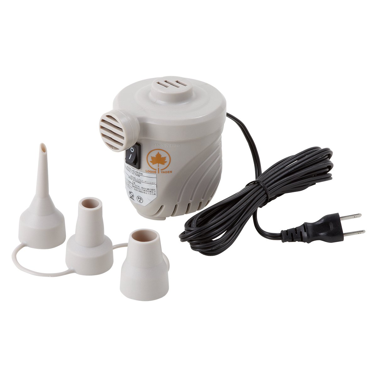 Amazon | ロゴス エアポンプ AC・ハリケーンパワーブロー(1.0PSI