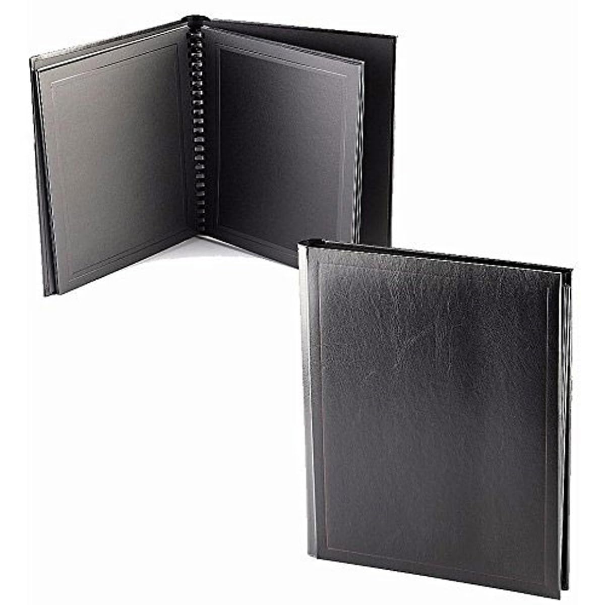 TAP Parade 8x10" Slip-In Photo Album, 10 Pages, Black/Black