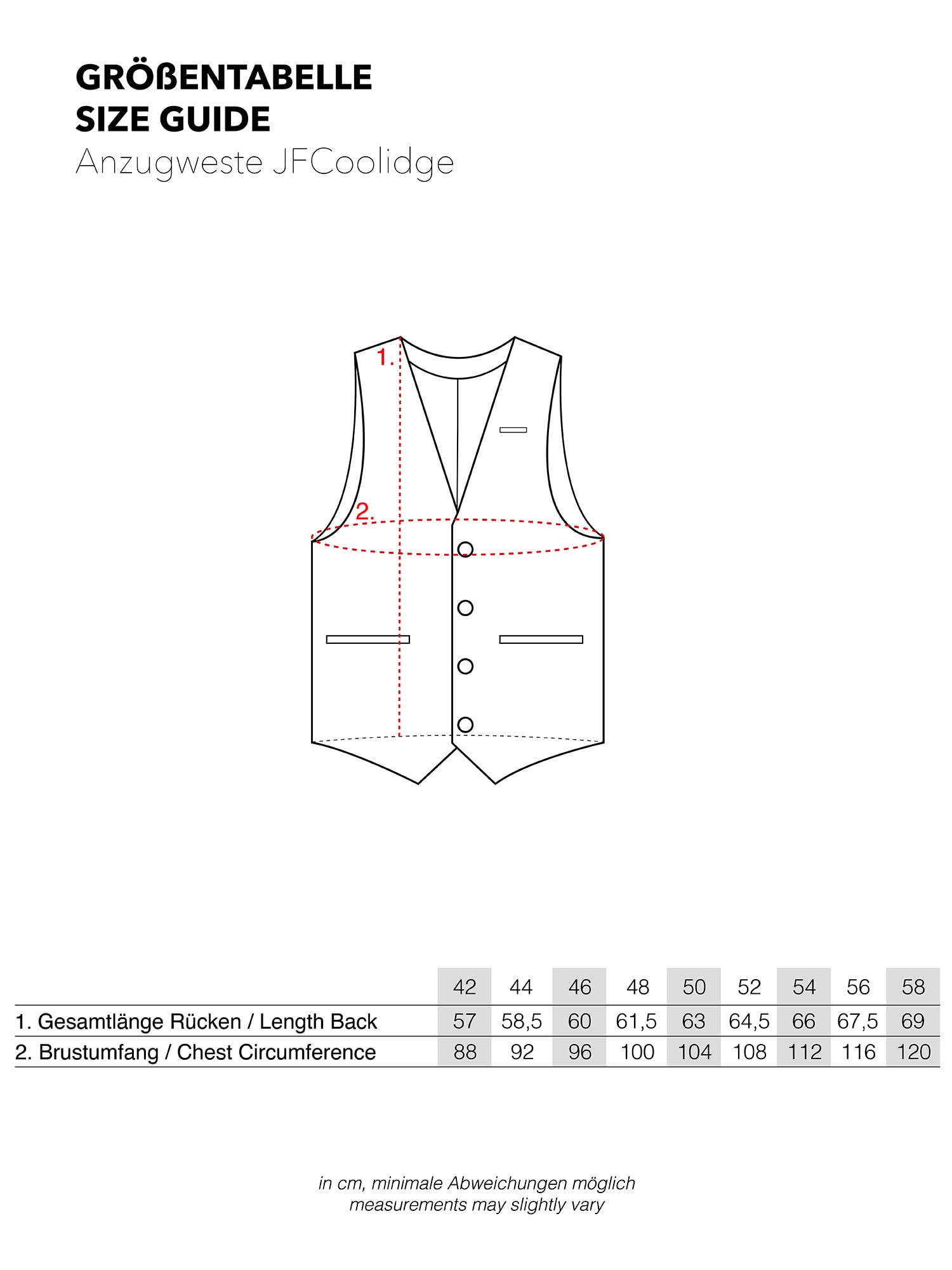 JEFF Uomini Coolidge Vest | Gilet da abito con percentuale di viscosa
