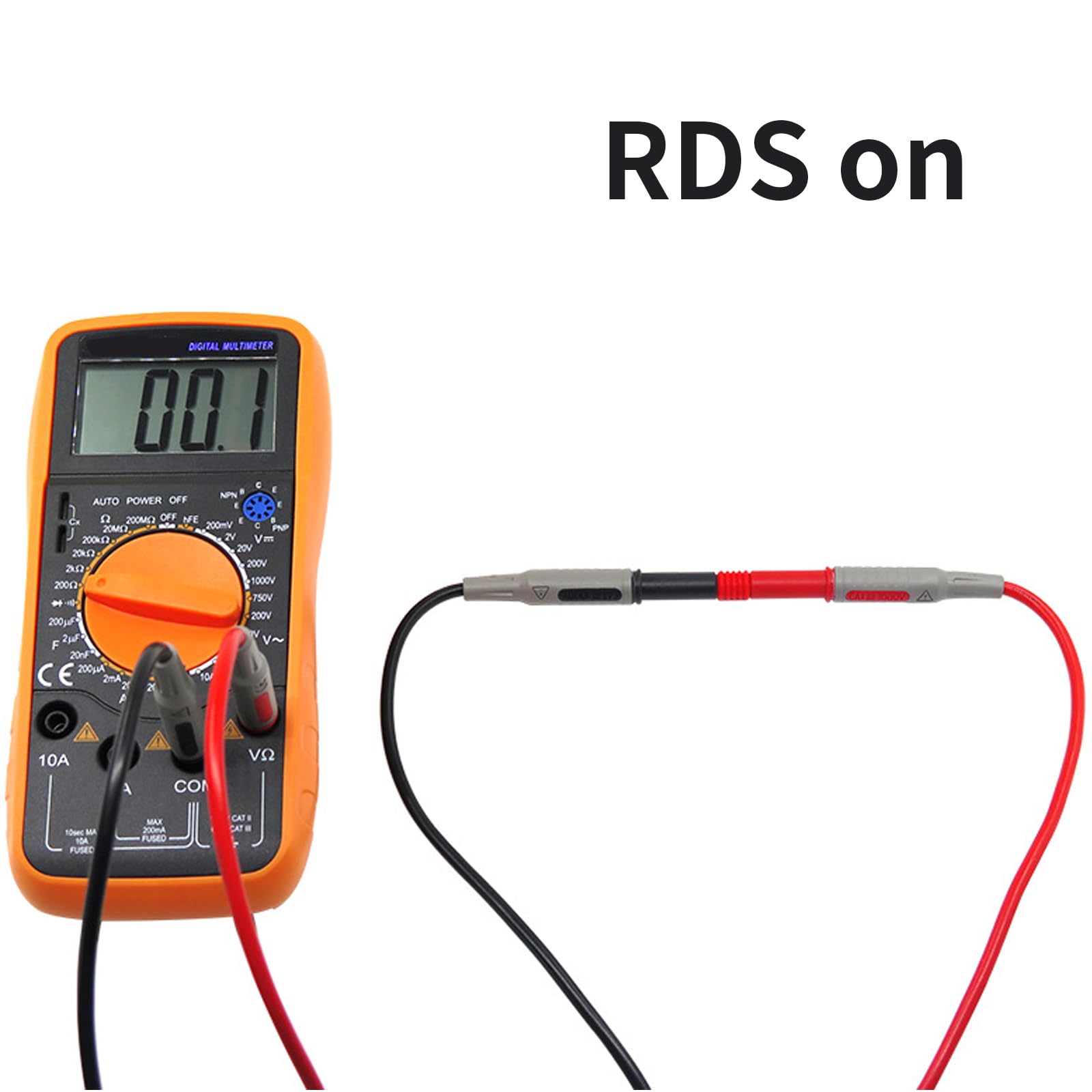 Cavo di prova per elettricisti 1000 V 10 AMP 4 mm Banana Plug Line Tester Cavo Cavo