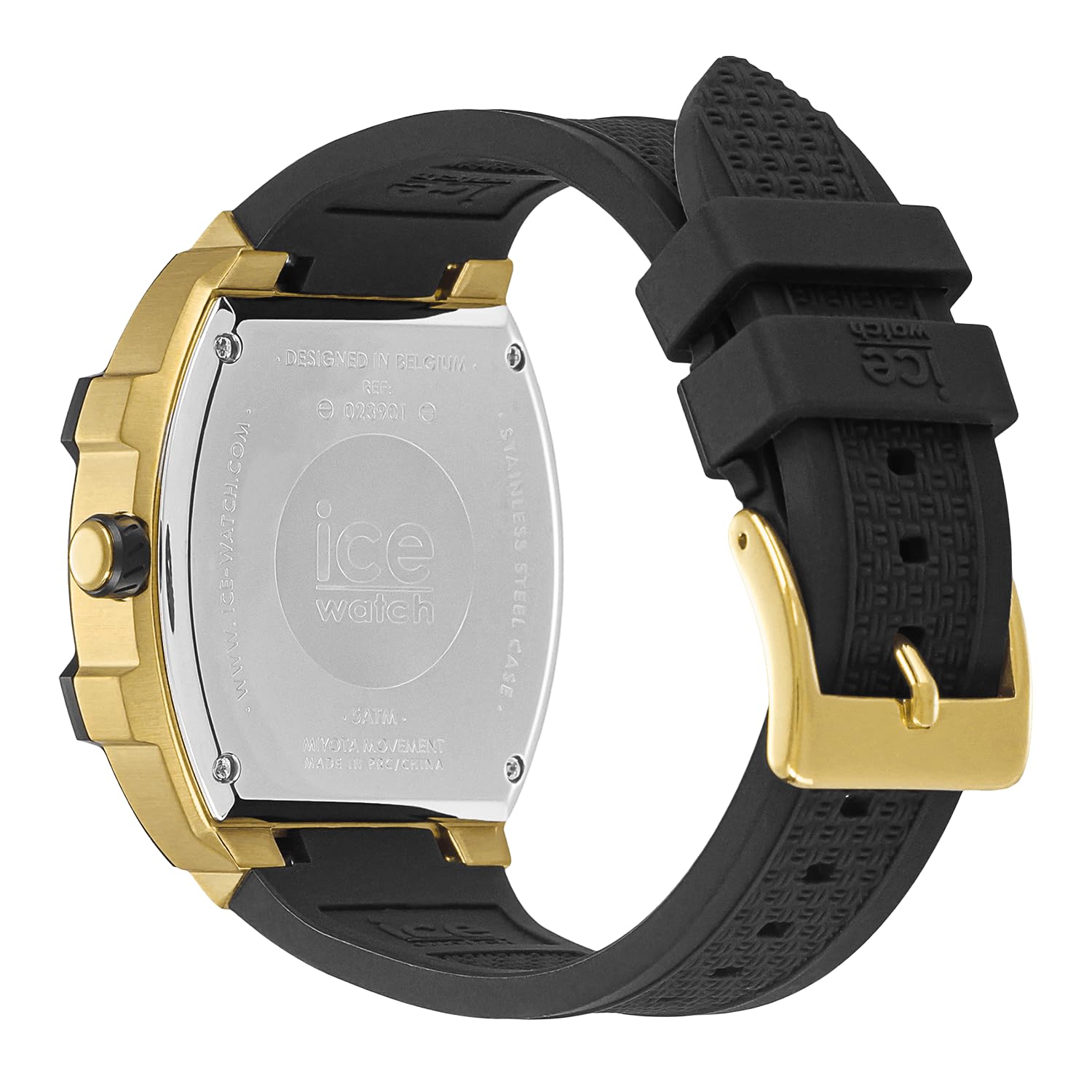 Ice-Watch - ICE boliday Steel - Montre avec bracelet en silicone (Medium)
