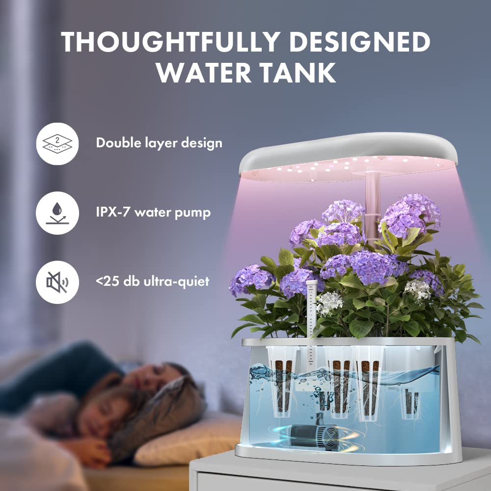 Amazon.co.jp: 水耕栽培システム LYKO 5ポッド 屋内ハーブガーデン