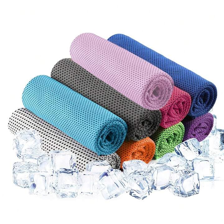 Towel, Cold Sports Towel, Instant Cooling Refreshing, Summer Workout Gym, Multiple Colors-image-31