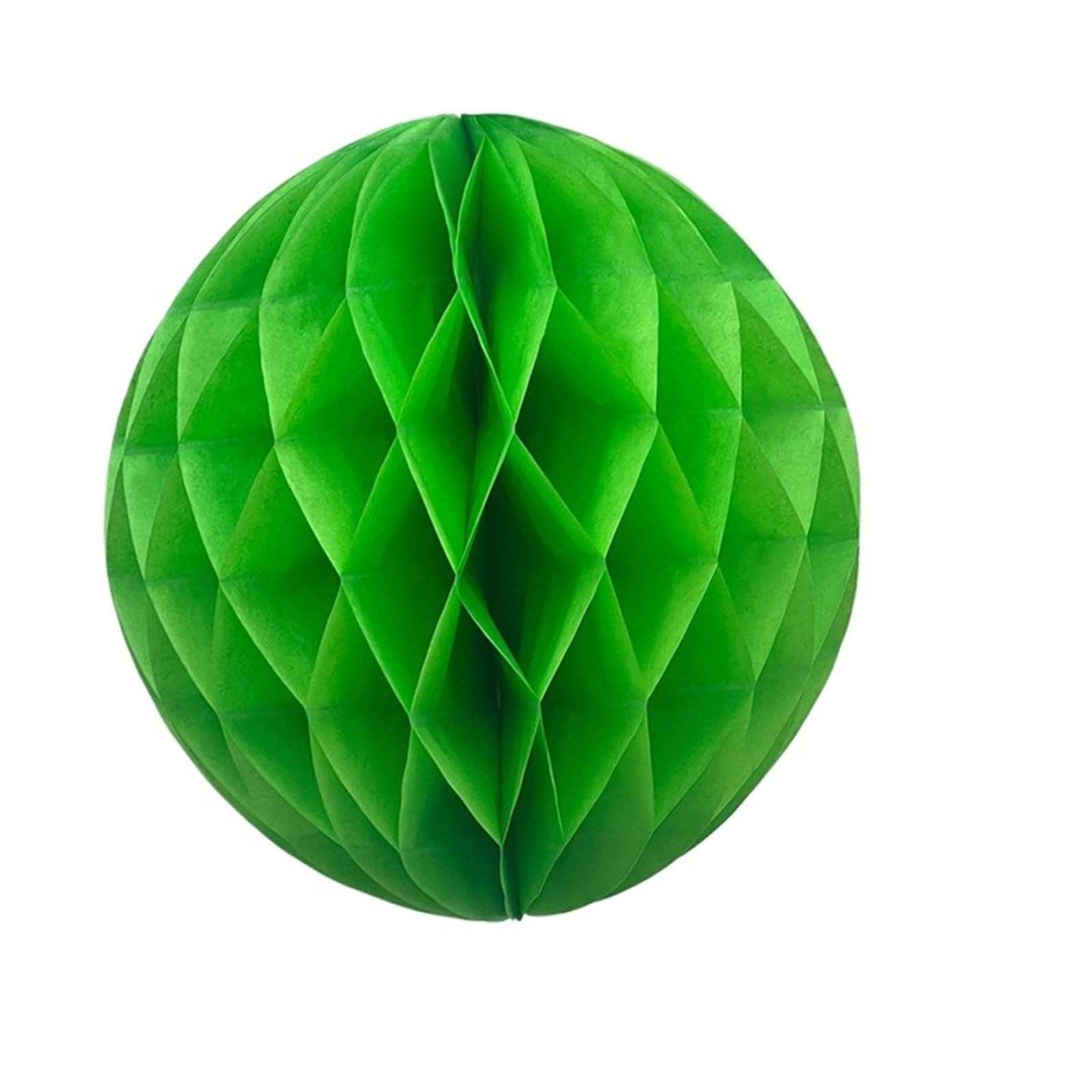 Paper Lanterns 10Pcs Honeycomb Ball Wedding Room Column Background Decoration House(Grass Green,30CM)