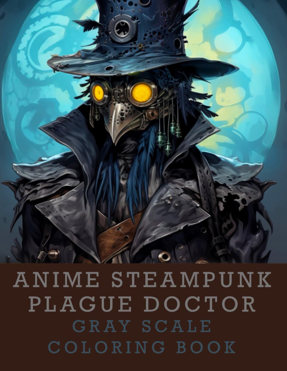 Anime steampunk plague doctor