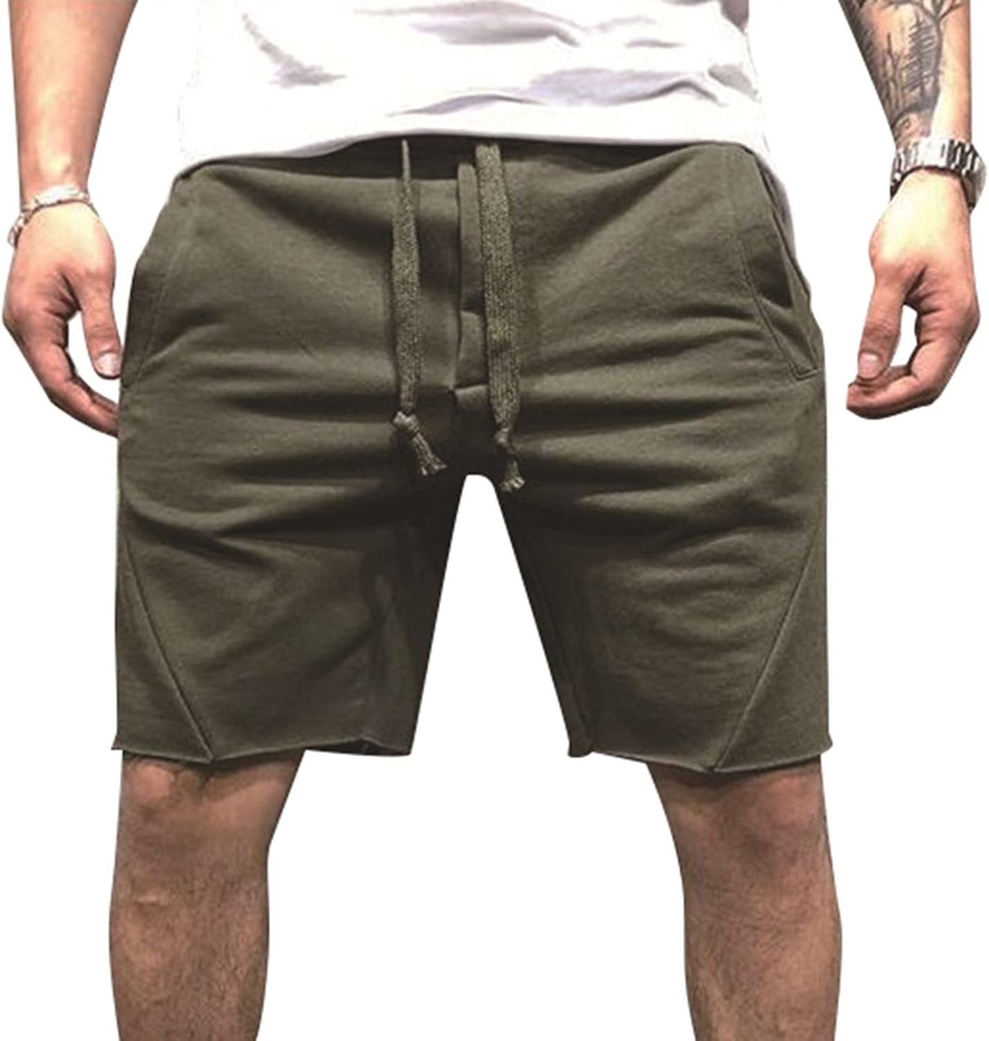 Halfword Mens Casual Workout Shorts Boys Gym Sports Pants Runnning