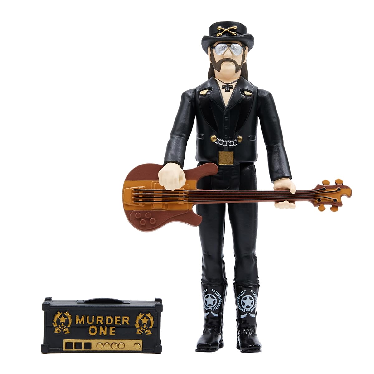 Amazon.com: Super7 Motorhead Lemmy (Modern Cowboy) Reaction Figure