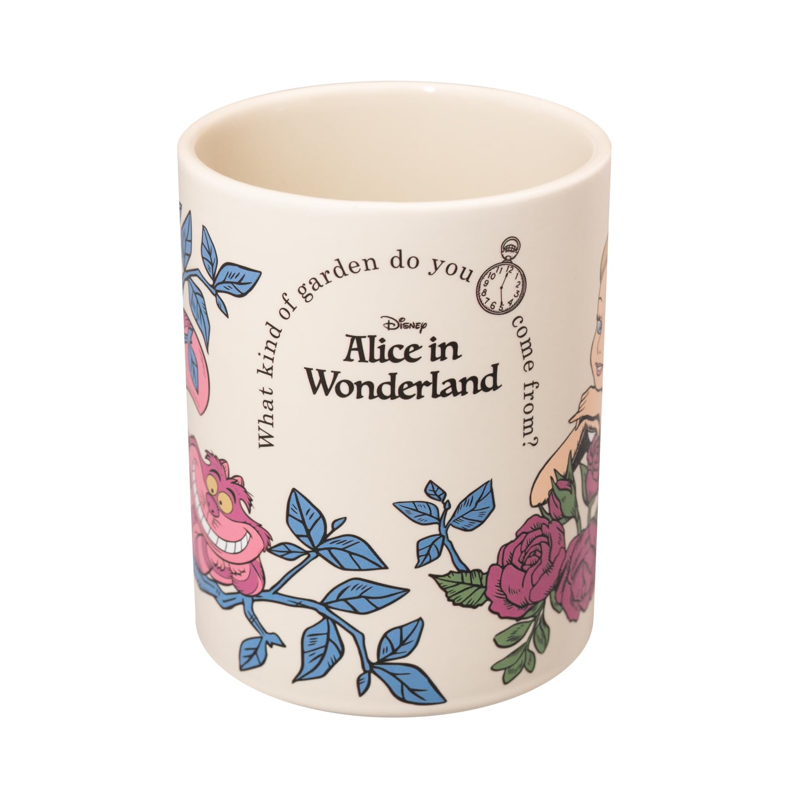 Grupo Erik Pen Holder for Desk - Disney Alice in Wonderland Gifts | Ceramic Pen Pot, Pencil Pot, Pencil Holder, Desk Organiser | Disney Stationery Gifts under 15 Pounds