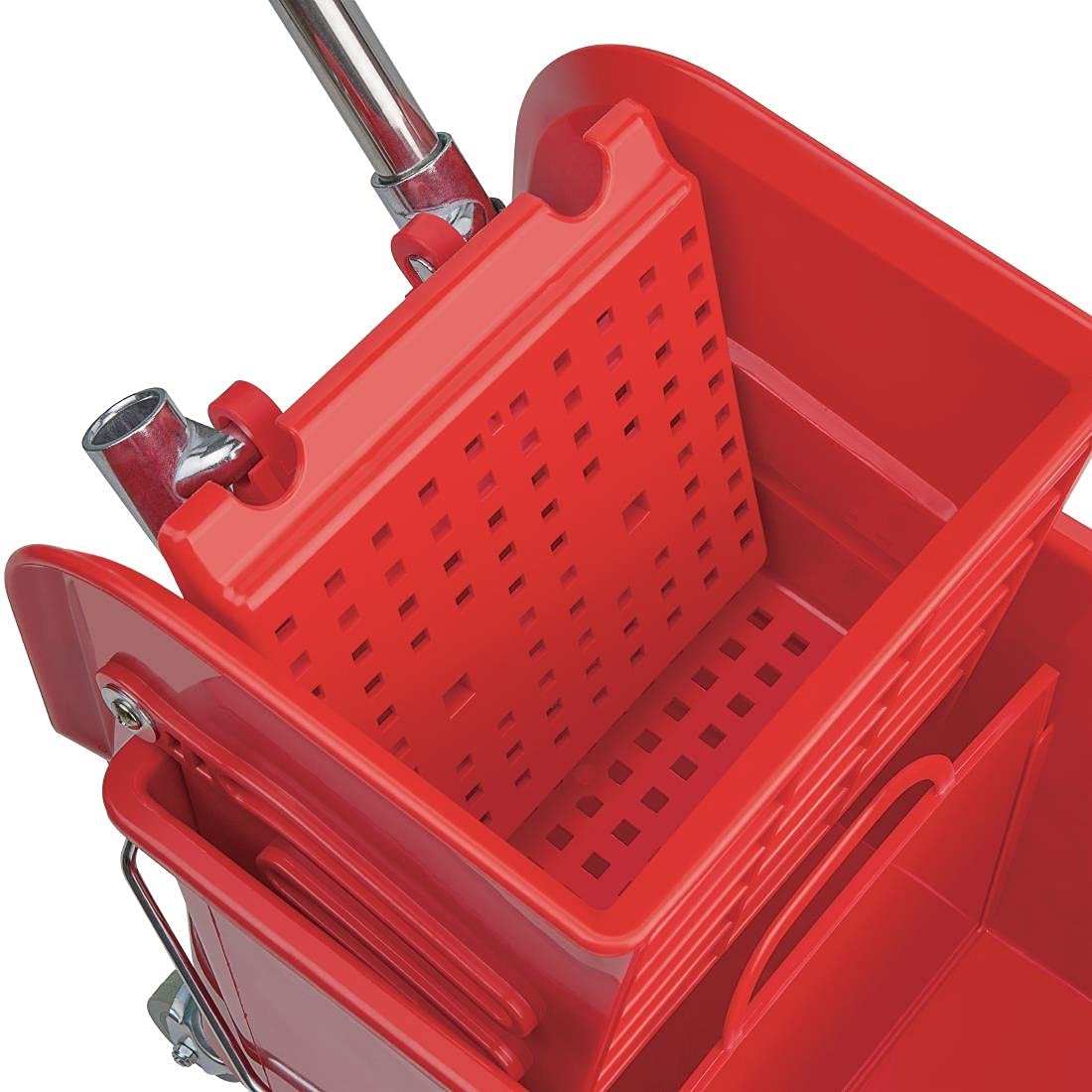 Jantex DL912 cubo y escurridor, 20 L, color rojo