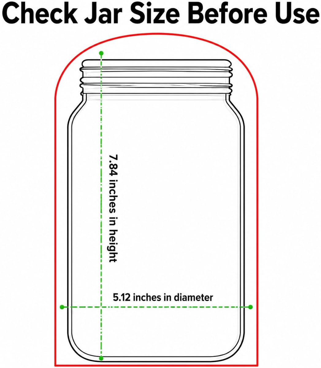 Glass Dome for Pakusane Sourdough Starter Heating Pad Accessories Durable Clear Glass Cover-Medium(5.9"*4.33"),Larger((7.87" * 5.12") (GlassDome-Larger)