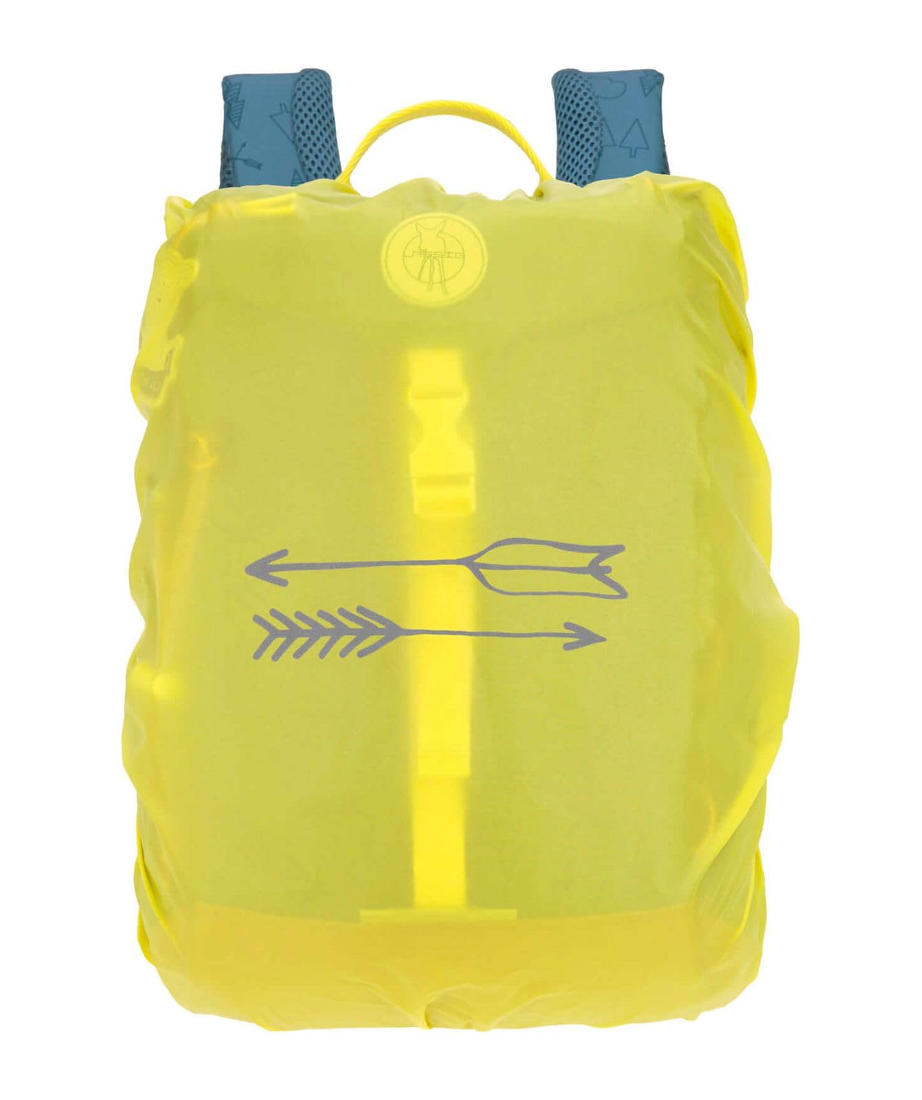 LÄSSIG Mochila de senderismo para niños Mochila para niños con correa para el pecho Tirantes acolchados repelentes al agua, 14 litros/Big Outdoor Backpack
