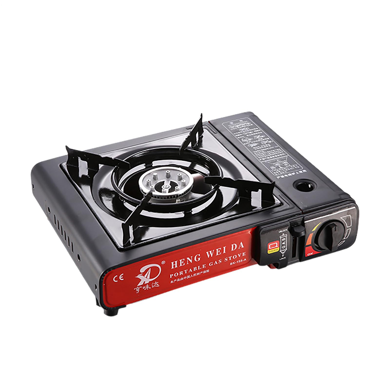 Mini poêle à dos de randonnée - poêle de camping portable | Mini Campings | Burner, Cassette Furnace Double Campe Single Camp Fove avec une flamme réglable à 3 couches, feu fort pour économiser plus d'