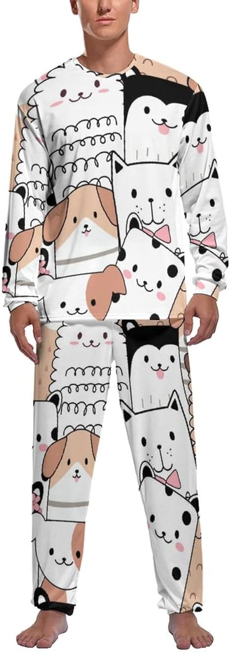 Amazon Co Jp パジャマ メンズ 長袖 あらゆる種類のかわいい 犬 上下セット ルームウェア ルームパンツ ロングパンツ ルームウェアセット 丸首 肌に優し 快眠 吸汗 通気 い 滑らか 暖かい ゆったり 柔らかい 部屋着 春 夏 秋 冬 通年用 服 ファッション小物 Amazon Co Jp パジャマ メンズ 長袖 あらゆる種類のかわいい 犬 上下セット ルームウェア ルームパンツ ロングパンツ ルームウェアセット 丸首 肌に優し 快眠 吸汗 通気 い 滑らか 暖かい ゆったり 柔らかい 部屋着 春 夏 秋 冬 通年用 服 ファッション小物