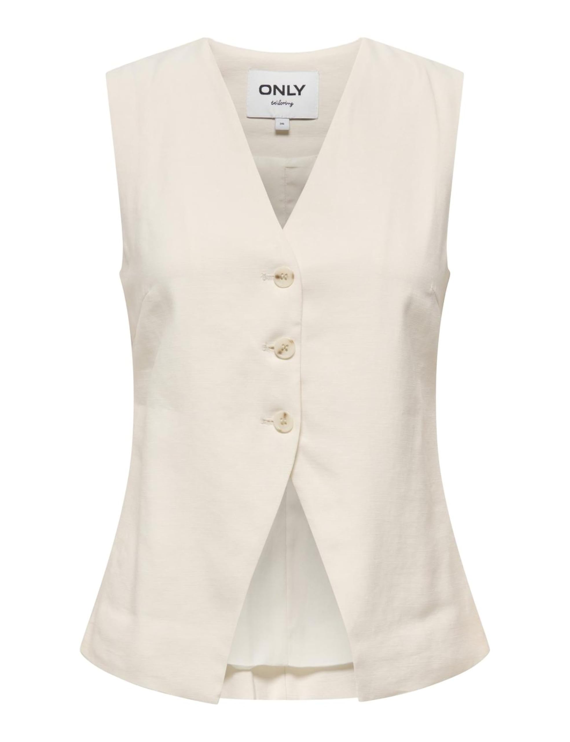 ONLY Onltila Life S/​L Waistcoat TLR, Ballerino di Nuvola, 44 Donna