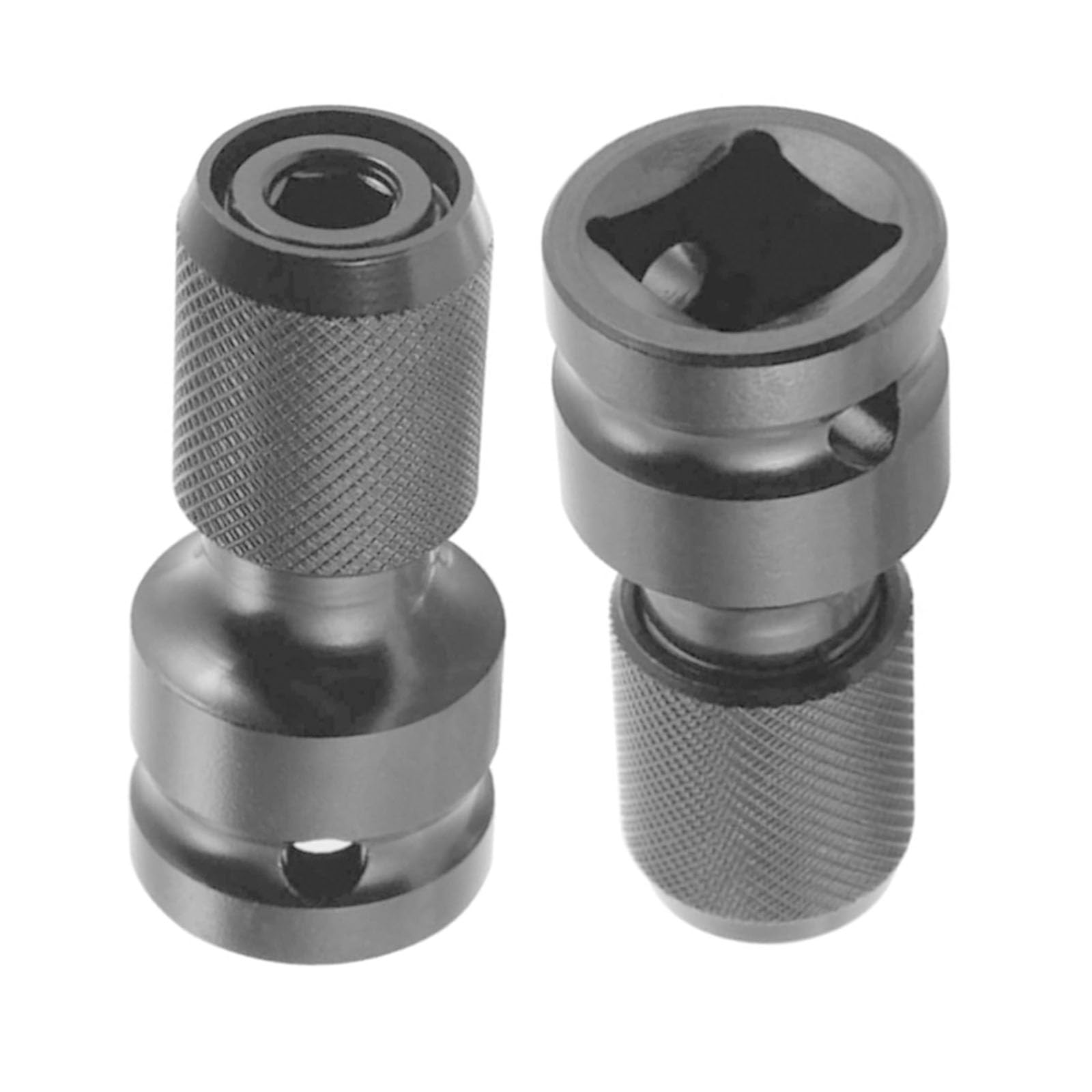 TOP-VIGOR 2Pcs Nut Setter Driver Drill Bit Set, 1/4 inch Hex Shank Quick Change