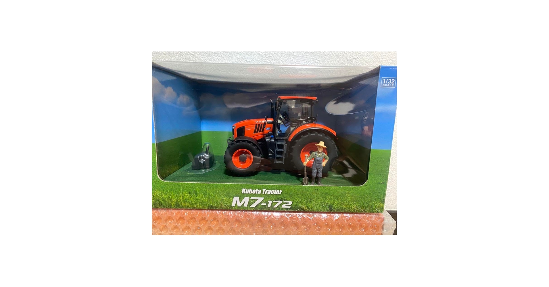 クボタトラクターM7-172ミニチュア　ジオラマ仕様 Amazon | ミニチュア クボタ トラクタ M7-172 ジオラマ仕様 模型