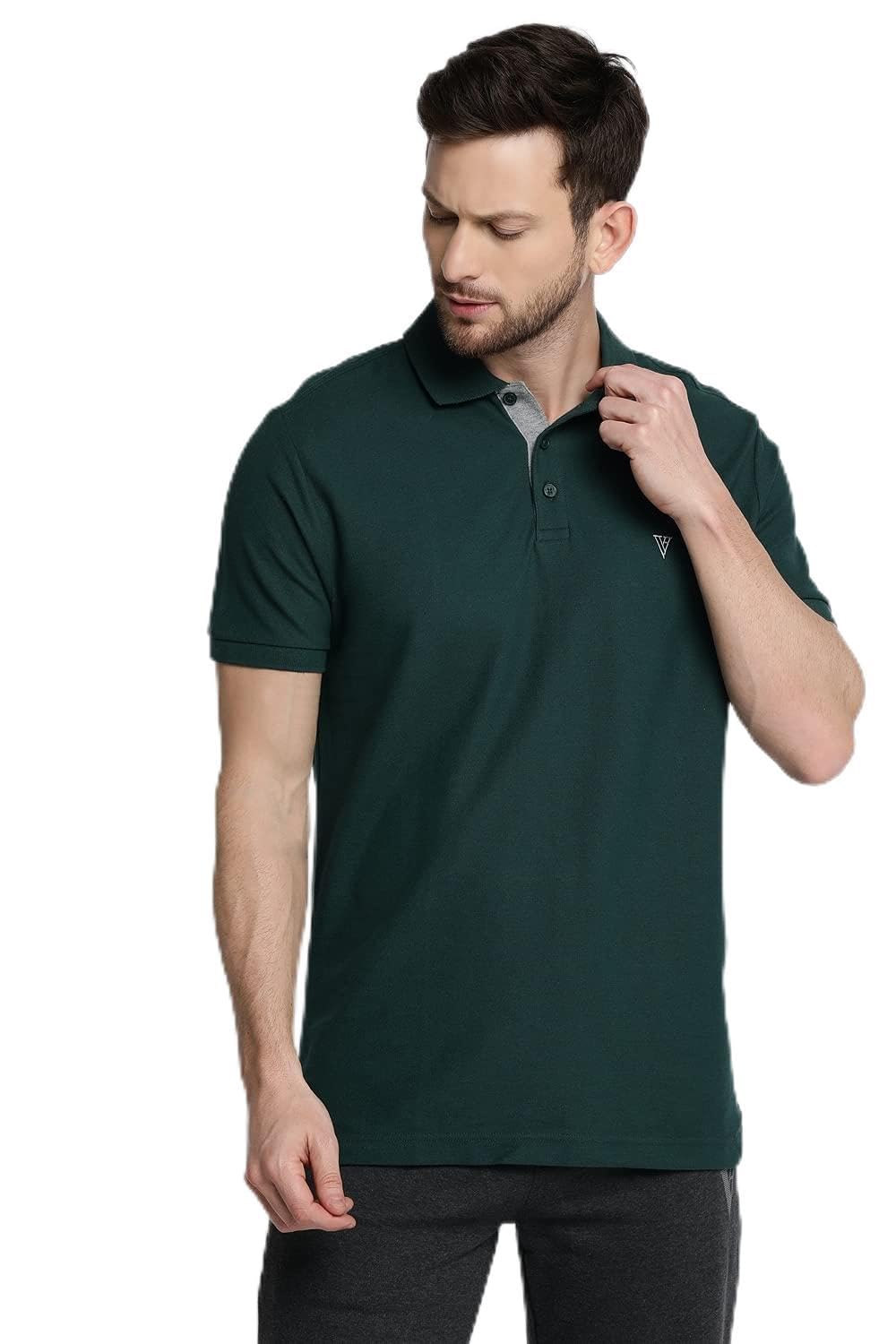 Men's Cotton Regular Fit Polo T-Shirt