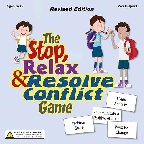 El juego de detener, relajarse y resolver conflictos