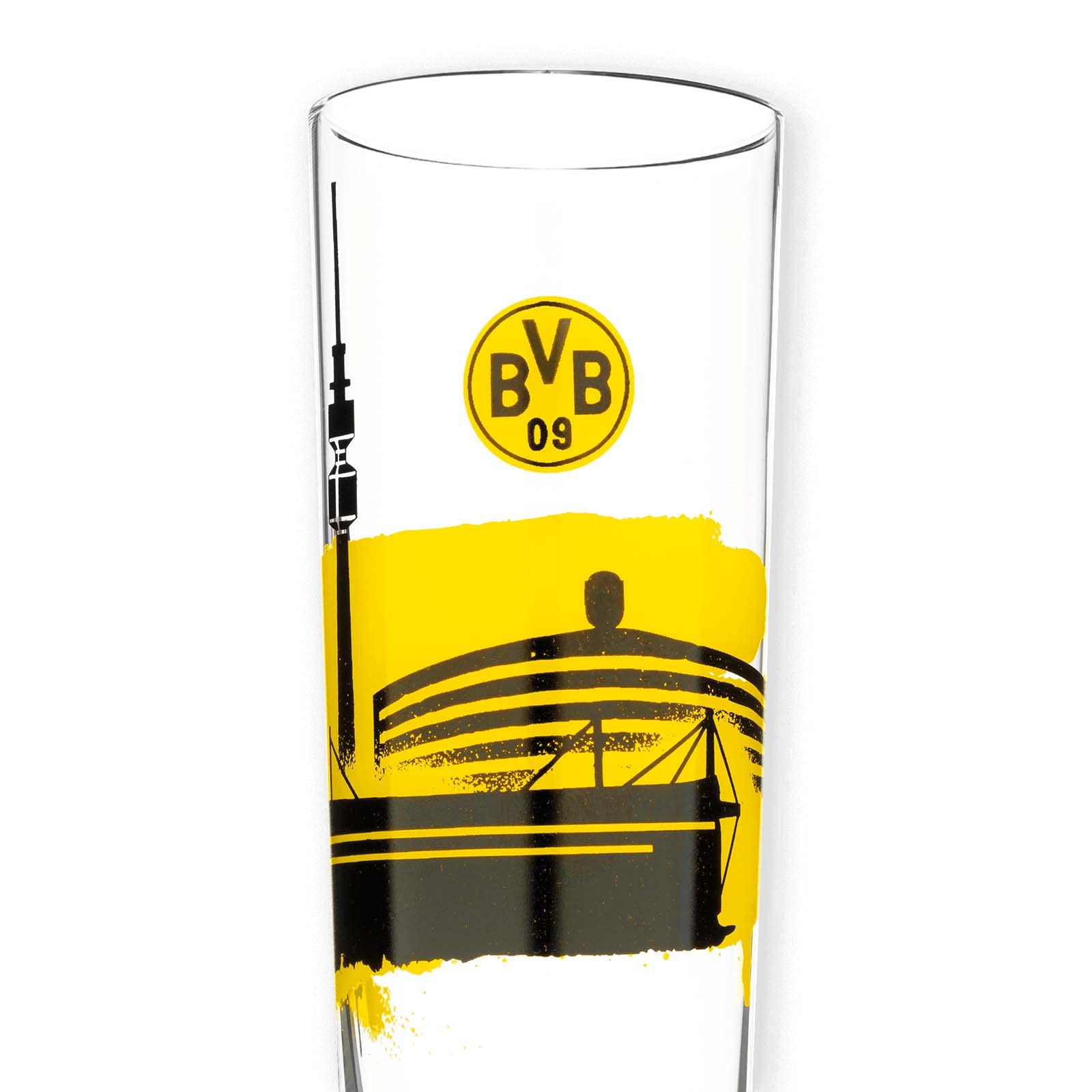 Borussia Dortmund BVB Pilsglas Skyline (0,3 l)