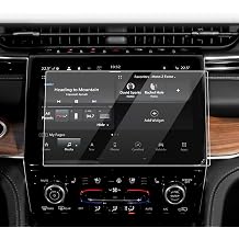 Karltys[Upgrade 2 Pack Screen Protector for 2025-2022 Jeep Grand Cherokee L/4xe 10.1-Inch [No Glare & Fingerprint] Screen Tempered Glass 2025-2022 Jeep Grand Cherokee AccessoriesNot for 12.3 Inch