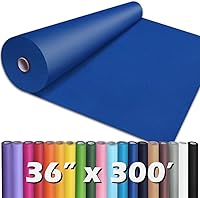 Vista 8 de PerkHomy - Rollo de papel de regalo negro para regalo, tablón de anuncios, manualidades, ramo de flores, embalaje de envíos en movimiento, mesa