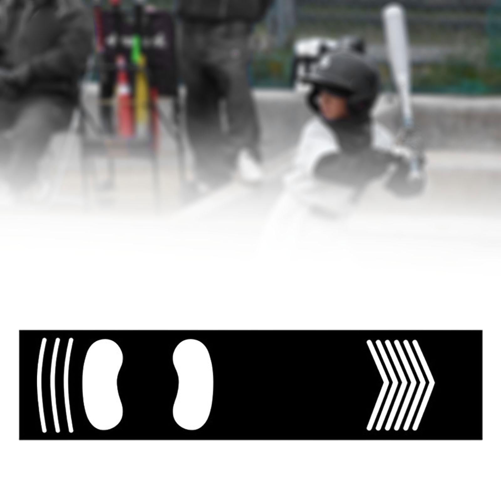 kowaku Baseball and Softball Hitting Mat Softball Turf Training Mat Non Slip Bottom 4.4 x 1 ft Wear Resistant for Men Women Beginner, Black