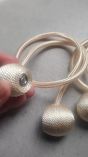 Embrasses De Rideau 2 Pièces, Magnétiques Embrasses Aux Rideaux