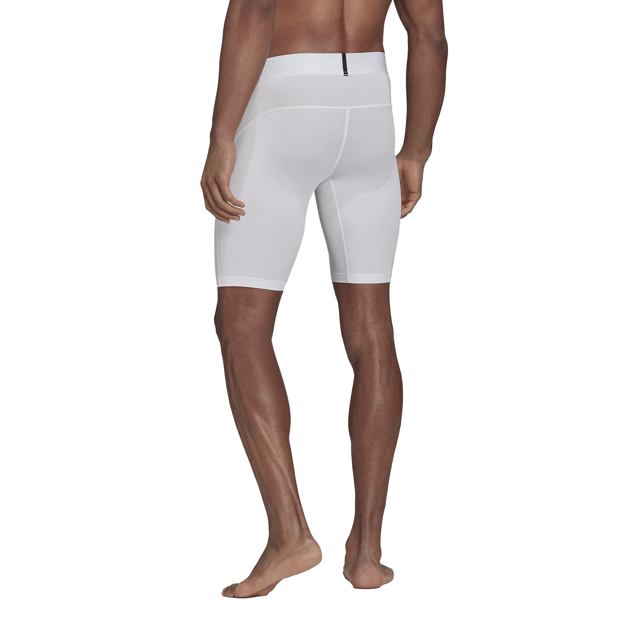 adidas Techfit Short Tight - Mens Soccer S White