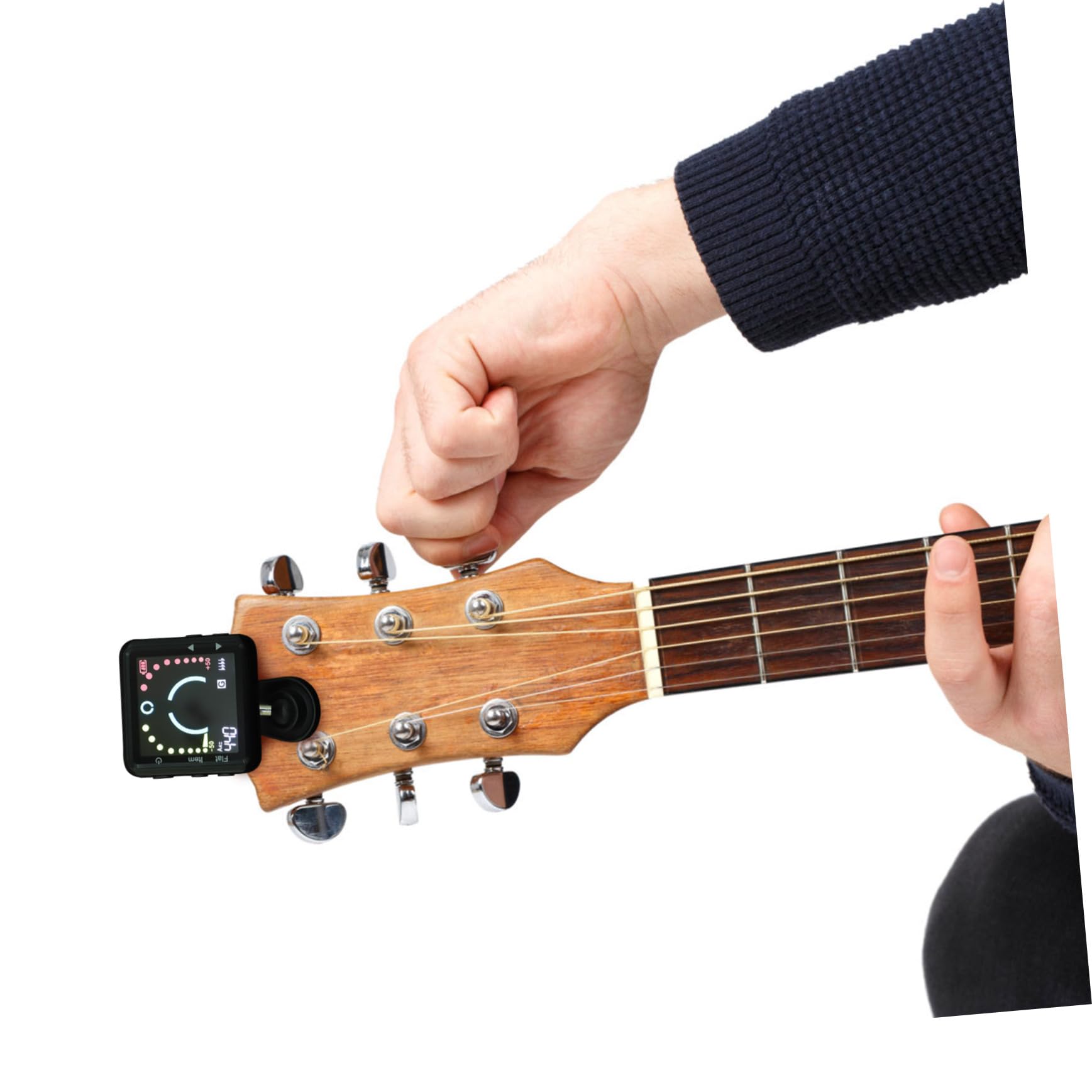 ERINGOGO Afinador De Ukelele y Violonchelo Recargable Afinador Multifuncional Pinza Para Guitarra Para Guitarra Para Afinar Instrumentos Conciertos y Prácticas