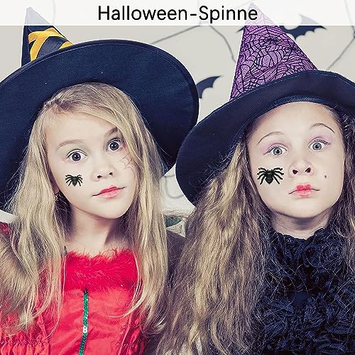 beejune 50 Stück Spinne, Simulation Wildspinne Modell, Realistic Spider, Spinnen Deko, Plastik Spinnen,Plastik Spinne, Spinne Spielzeug, Gummispinne, for Halloween Parties, Fool's Day