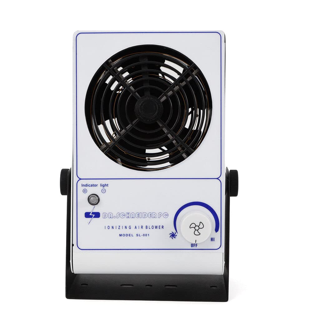 110V Ionizing Air Blower ESD New Dc Type Anti Static Ionizer Electro-Static Discharge Fan Electrostatic Elimination