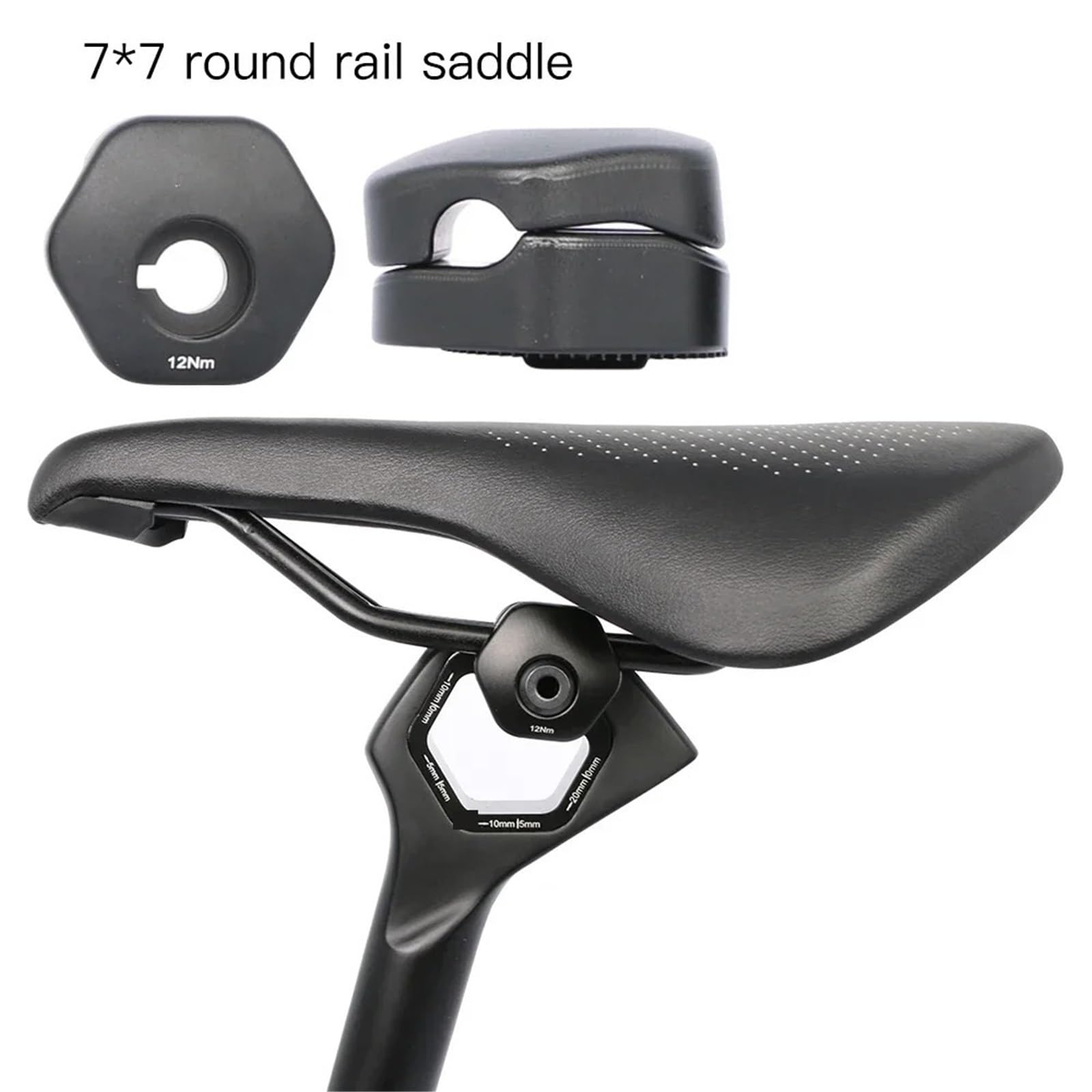 Tija Telescopica MTB Tija de sillín ajustable de fibra de carbono de doble perno for bicicletas, tija de sillín de bicicleta for bicicletas híbridas y eléctricas de grava de carretera(27.2mm 0mm)