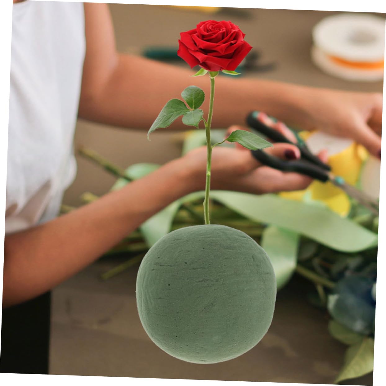 Floral Foam Base Wedding, 2 szt. Gąbki chłonnej do kompozycji kwiatowych