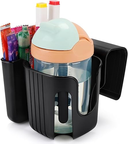 Miniatura 3 de Accmor Portavasos para niños para asientos de automóvil convertibles, soporte universal para vasos para niños, compatible con la mayoría de modelos