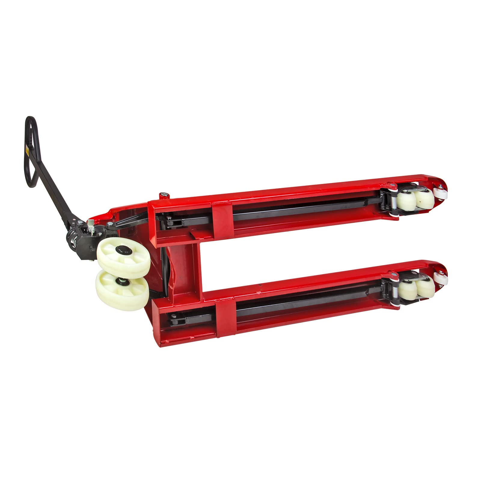 DEMA Gabelhubwagen 2000 kg – 2 t PP Hubwagen, Palettenwagen, Handhubwagen, Gabel 114 cm, Doppelrollen, robust & langlebig, ideal für Lager, Transport, Werkstatt & Palettenhandling