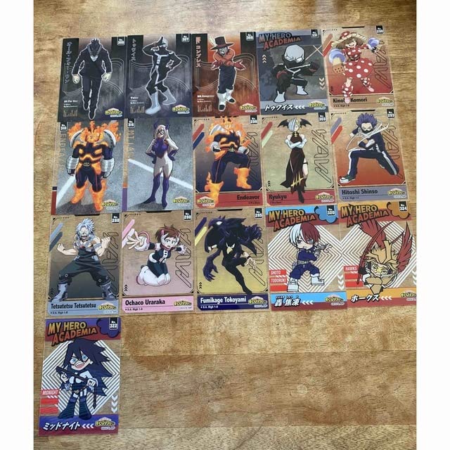 僕のヒーローアカデミア クリアカードコレクション1〜5 ヒロ アカ カード