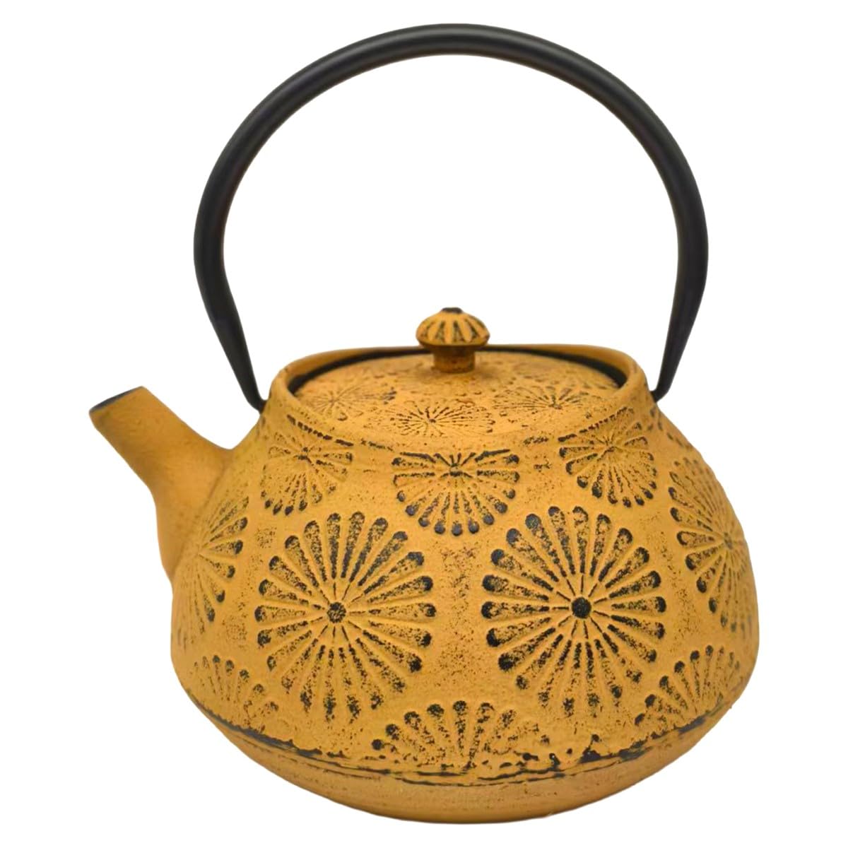 Tetera de Hierro Colado 1,2L - Estilo Japonés, Perfecta para Te Caliente
