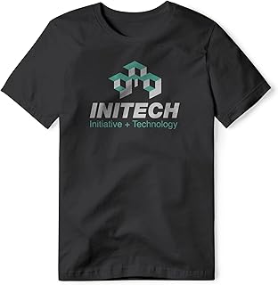 Initech Logo : Office Space Movie, Classic Cotton Tee