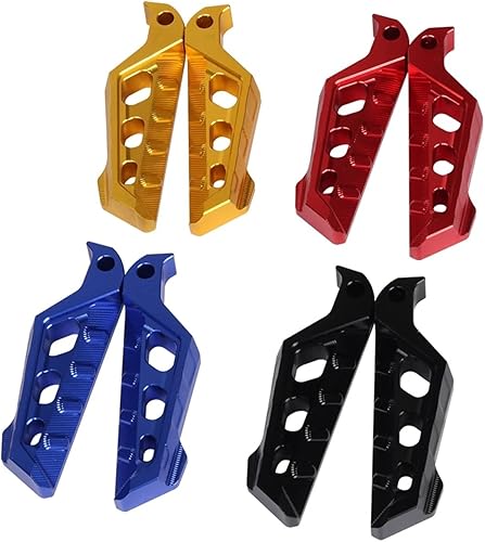 Miniatura 3 de Motorcycle Rear Passenger Footrest Foot Rest Pegs Pedals Compatible With XMAX300 XMAX250 XMAX125 XMAX 300 X-MAX 250 125 400 (Color  Blue)