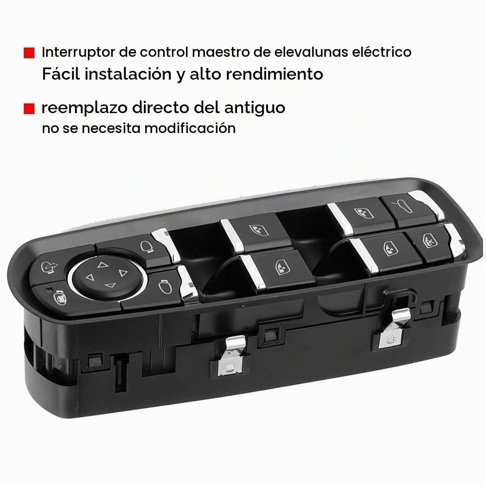 Interruptor de Control de Ventana Compatible Con Porsche Cayenne 2011-2016