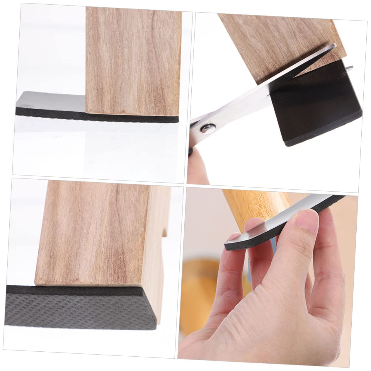 32piezas Almohadillas Antideslizantes para Muebles De De Suelo para Sillas y Mesas Autoadhesivos Resistentes y Duraderos para Suelos Azulejos