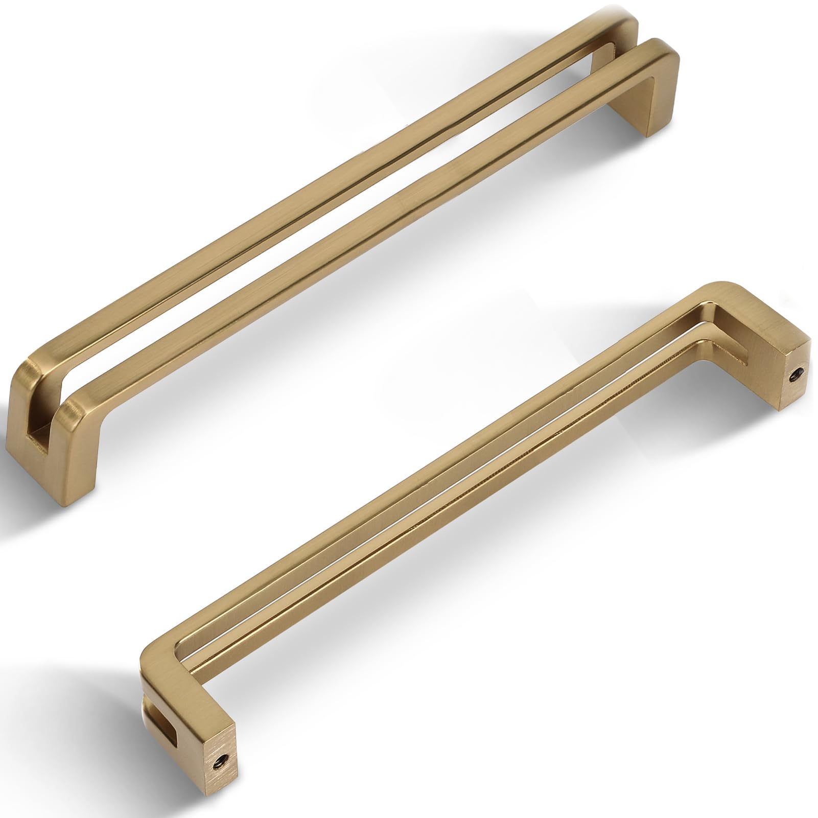 Antique Brass zinc Alloy Cabinet pulls,Vintage Retro 5 Inch （128mm） Hole Center Cabinet Handles for Drawer,Cupboard, Wardrobe,Dresser - 6 Pack — Amazon image 15