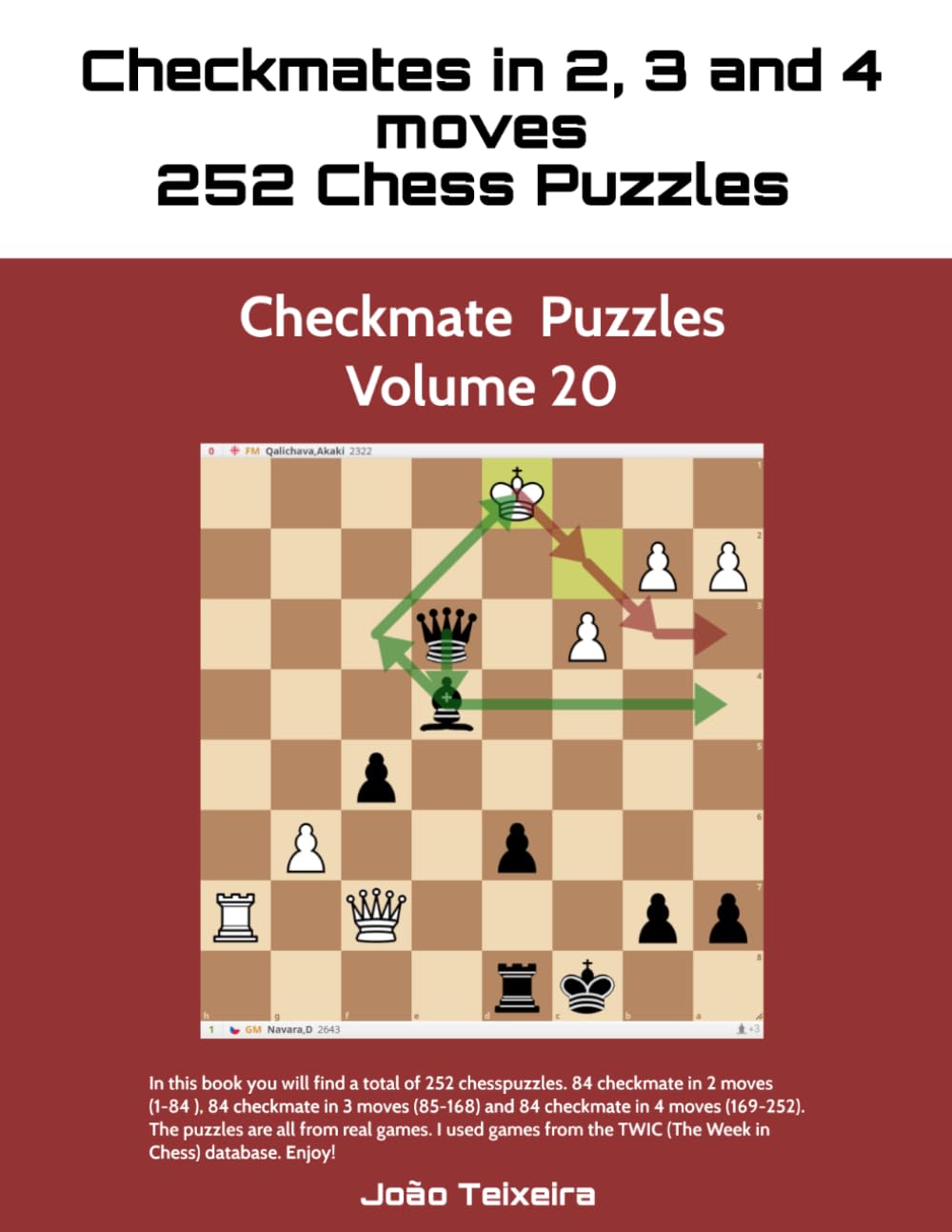 Checkmate in 2, 3 and 4 Moves: 252 Chess Puzzles - Volume 19