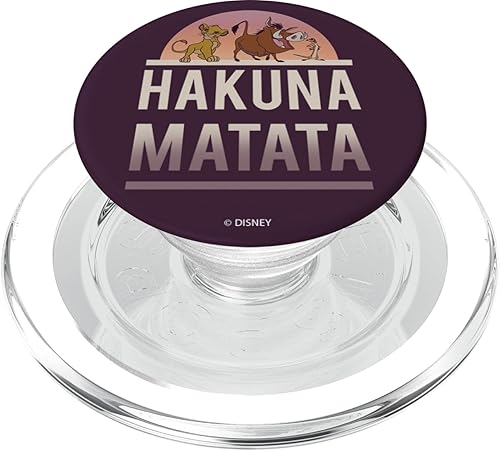 Miniatura 7 de Disney The Lion King Simba Timon Pumbaa Hakuna Matata Big PopSockets PopGrip agarre intercambiable para teléfonos y tabletas
