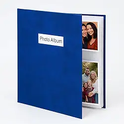 Álbum para 200 Fotos 10x15cm – Capa Plástica Durável, Páginas em Plástico Transparente, Ideal para Casamentos, Viagens e Família
