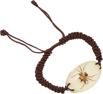 REALBUG Spiny Spider Glow in The Dark Bracelet, 10 inches