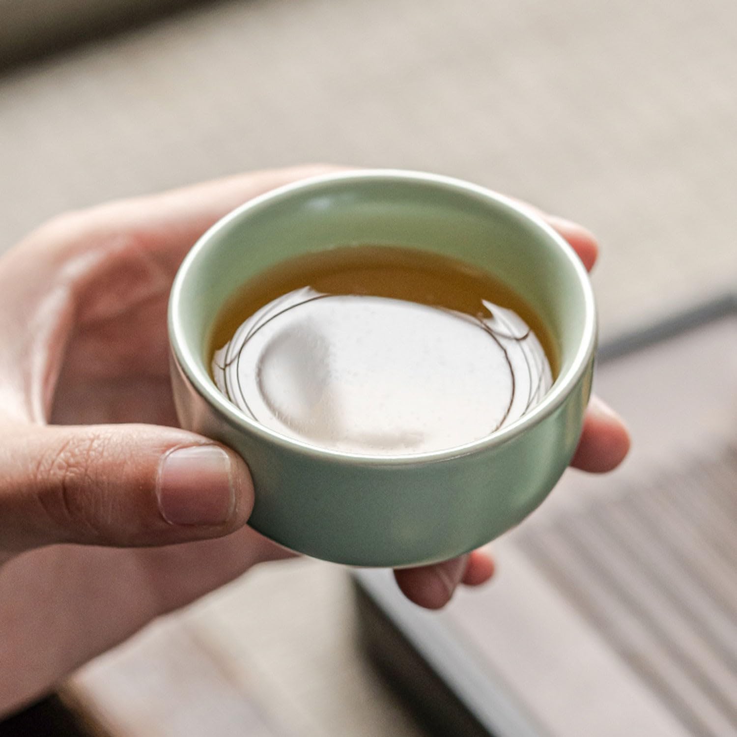 Service à thé Japonais, Service à thé pour Adultes, théière en céramique pour Le Bureau et la Maison, Service à thé au Four RU intéressant