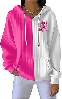 in October We Wear Pink Sweatshirt Wear Breast Cancer Awareness Ribbon Support Survivor We Fight Together Hoodies